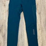 Gymshark  High Waisted Workout Leggings Teal Pockets Size Medium Photo 0