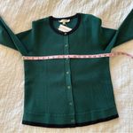 Favorite Daughter Sweetheart Cardigan Sweater Green Medium NEW Photo 1