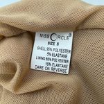 Miss Circle The Glint Rose Gold Ruched Chiffon Long Maxi Dress Pink Photo 10