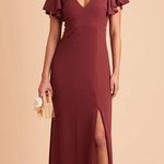 Birdy Grey Hannah Crepe Dress - Rosewood Photo 0