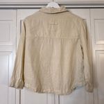 Joie  100% linen off white shacket glazer size M Photo 6