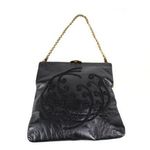 Rare Vintage Walborg Belgium Black Beaded Evening Bag Art Deco Photo 0