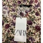 ZARA NEW  floral mini dress BLOGGERS FAVORITE!!! Photo 5