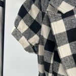 Twenty One  wool blend belted puff short sleeve buffalo plaid top jacket Y2K M Photo 5