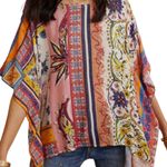 Desigual Like New  Sanders Scarf Multi Pattern Top Large Photo 0