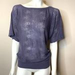 Anthropologie Angel of the North Knit Top Size S Open Tie Back Boho Bell Sleeve Photo 0