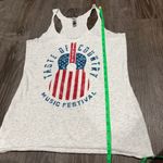 Next Level Apparel Taste of Country Music Festival Grey Racerback Tank Top Photo 6