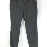Old Navy Womens Pixie Pants Skinny Mid Rise Stretch Ankle Crop Gray Size 4 Photo 0
