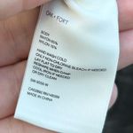 Oak + Fort Blue Ribbed Sweetheart Sweater Medium Photo 3