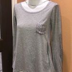 Hem & Thread Hem & thred gray long sleeve top Photo 1