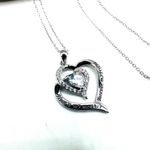 Mom Necklace "Always My Mother Forever My Friend", Sterling Silver Photo 2