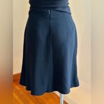 Dana Buchman  Black Plain Midi Skirt Zipper In Back SZ P10 Great Condition Photo 3