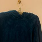 Nike dark blue corduroy material sweatshirt size S Photo 2