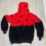 Star Teddy Hoodie Red Size M Photo 2