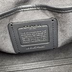 Coach  Parker 18 Dark Navy & Silver Glitter Convertible Shoulder Bag Photo 6