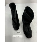 Jessica Simpson Womans Aninada Ankle Boots 9 M Black Back Zip Block Heel Photo 1