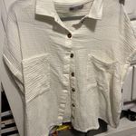 SO NWT Button Front Shirt Photo 0