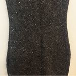 Avec Les Filles  Sequin Knit Mock Neck Minidress Photo 11