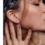 Anthropologie LUV AJ Diamond Kite Crawler + Stud Set Photo 3