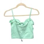 ZARA NWT RUFFLE TOP CROPPED TANK Photo 1