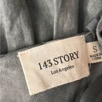 143 Story washed grey lace long sleeve Victorian witchy elf goth midi dress S Photo 4