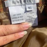 Nine West  Wool Plaid Straight full leg VTG pants 16 Photo 5