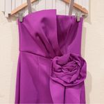 Elliatt  Gavotte Full Length Strapless Gown in Orchid Purple Size Small NWT Photo 2