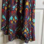 Nicole Miller woman’s Colorful Strapless Maxi Dress size 6 Green Photo 6