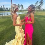 Sherri Hill Yellow Prom Gown Photo 1