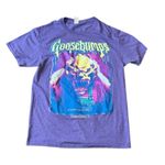 Vintage Goosebumps “If Looks Could Kill” Purple Graphic Tee Unisex Size Small Photo 11