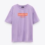 ZARA NWT T -SHIRT WITH FRONT SLOGAN AUSTIN TEXAS Photo 4