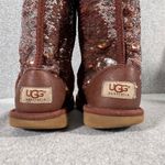 UGG  Women's Size 7 Classic Short Sequin Sparkle Boots Multicolor Photo 2