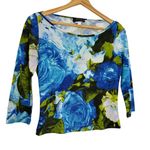Versace Vintage  Floral Top Embellished Photo 0
