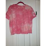 Wild Fable XXL Pink Tye-Dye Crew Neck Crop Top Photo 2
