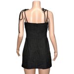 Amanda Uprichard NEW  Taylor Skort Romper, Black, Medium Photo 9