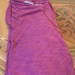 3/4 Sleeve Drape Front Top Women’s Small Dark Pink Cotton Modal Photo 4