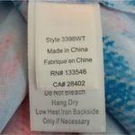 Ecru Sleeveless Multicolor Silk Keyhole Camisole S Photo 9