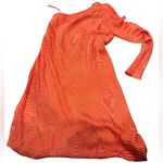 & Other Stories & Other Stories One-Shoulder Long Sleeve Asymmetrical Coral Dress XS Photo 6