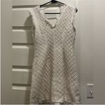 BHLDN Nwot  V-Neck Pearl Tweed Mini Dress size XS Photo 6