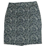 Ann Taylor  Pencil‎ Skirt Size 4 Leopard Pattern Lined Cotton Stretch 30X20.5 Photo 0