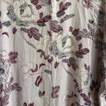 Knox Rose Boho Floral Kimono Duster Cardigan Kimono Size Large Open Front Romantic Photo 9