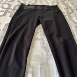 CAbi pull on stretch knit criss cross waistband dress black pants size medium Photo 5