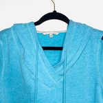 Victoria's Secret Victoria’s Secret Angel Teal Logo Sleeve Hooded Sweatshirt Photo 1