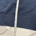 Everlane  Linen Sweater Womens Size Medium Blue European Flax Organic Cotton Blue Photo 4