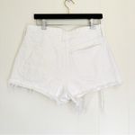 Madewell  Relaxed Denim Shorts Raw Hem White 29 Photo 2