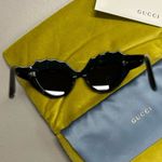 Gucci Cat Eye Sunglasses Hollywood Forever Black Studded Crystals Authentic NEW Photo 5