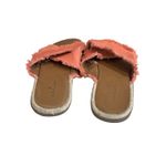 Caslon  Slides Crisscross Coral Size 8.5 M Open Toe Paxton Espadrille Sandals Photo 2