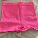 Colsie Hot Pink Short Sleeve Tee and Short Set Size L Photo 1