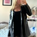 Pretty Little Thing Black Leather Jacket Photo 1