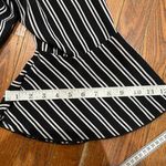 Caren Sport Black and White Striped Dress Size 3X Photo 5